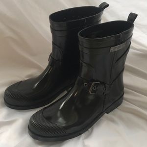 Coach Lester Rubber Round Toe Mid-Calf Rainboots